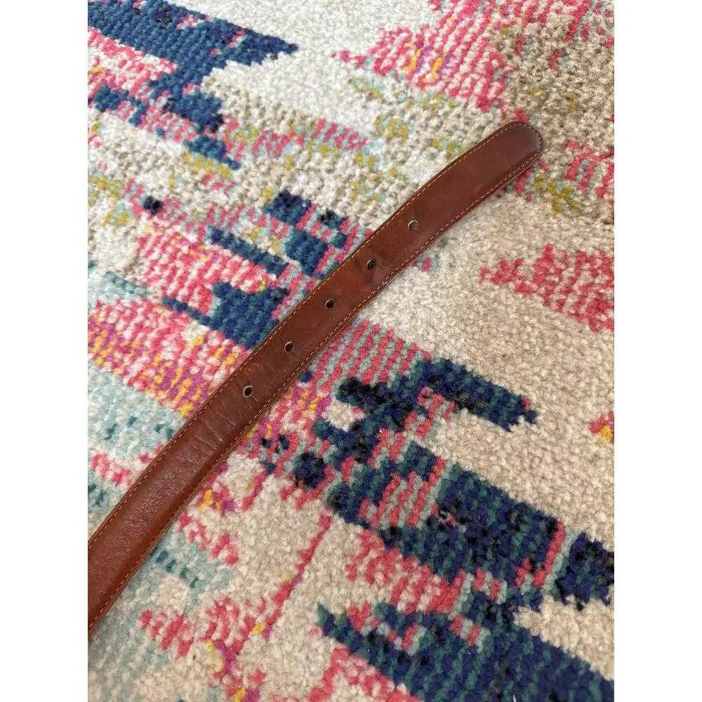 Coach Brown Learher Belt‎ 42”